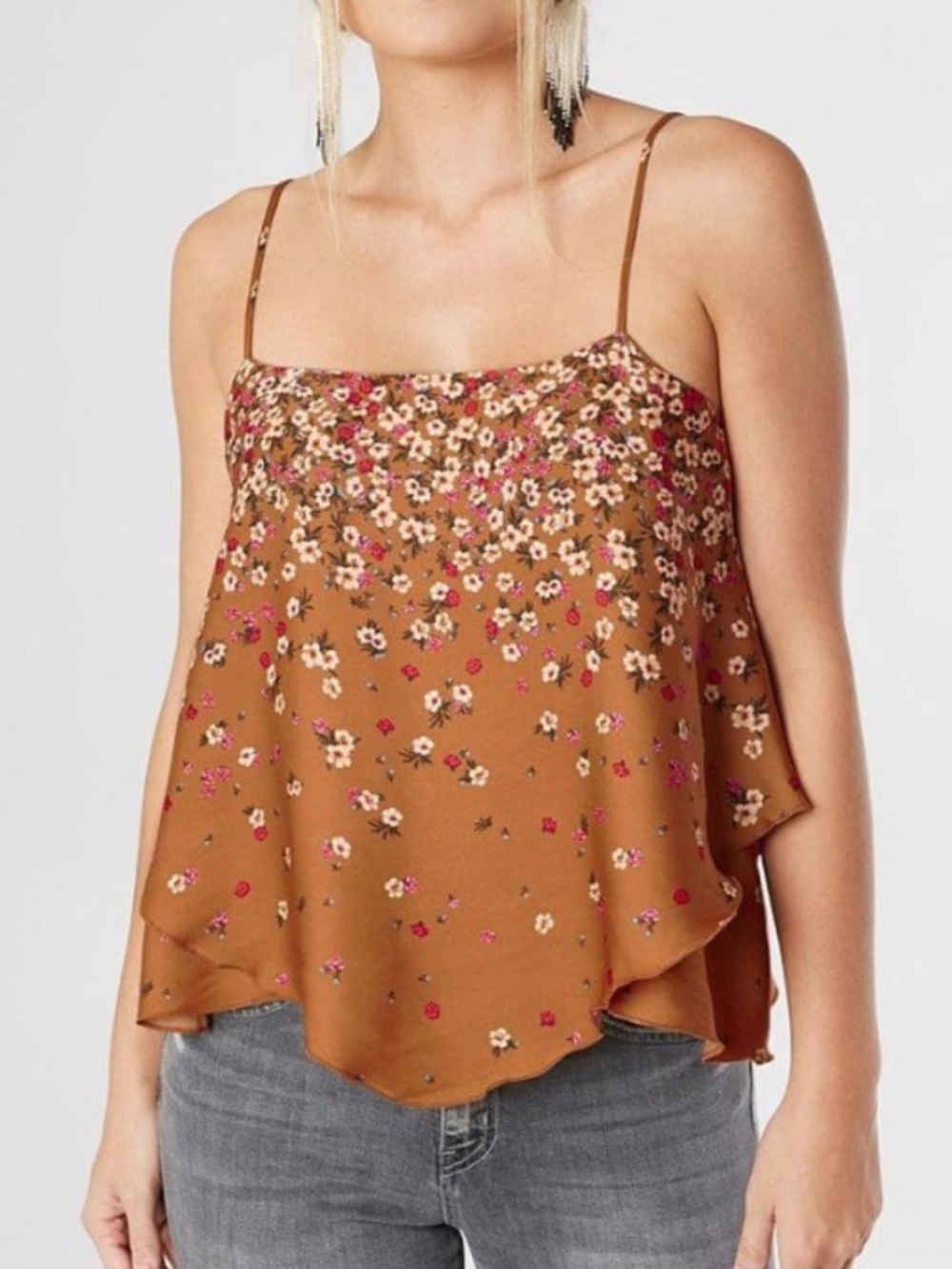 Intimately Free People Let Me Love Satin Camisole size Large